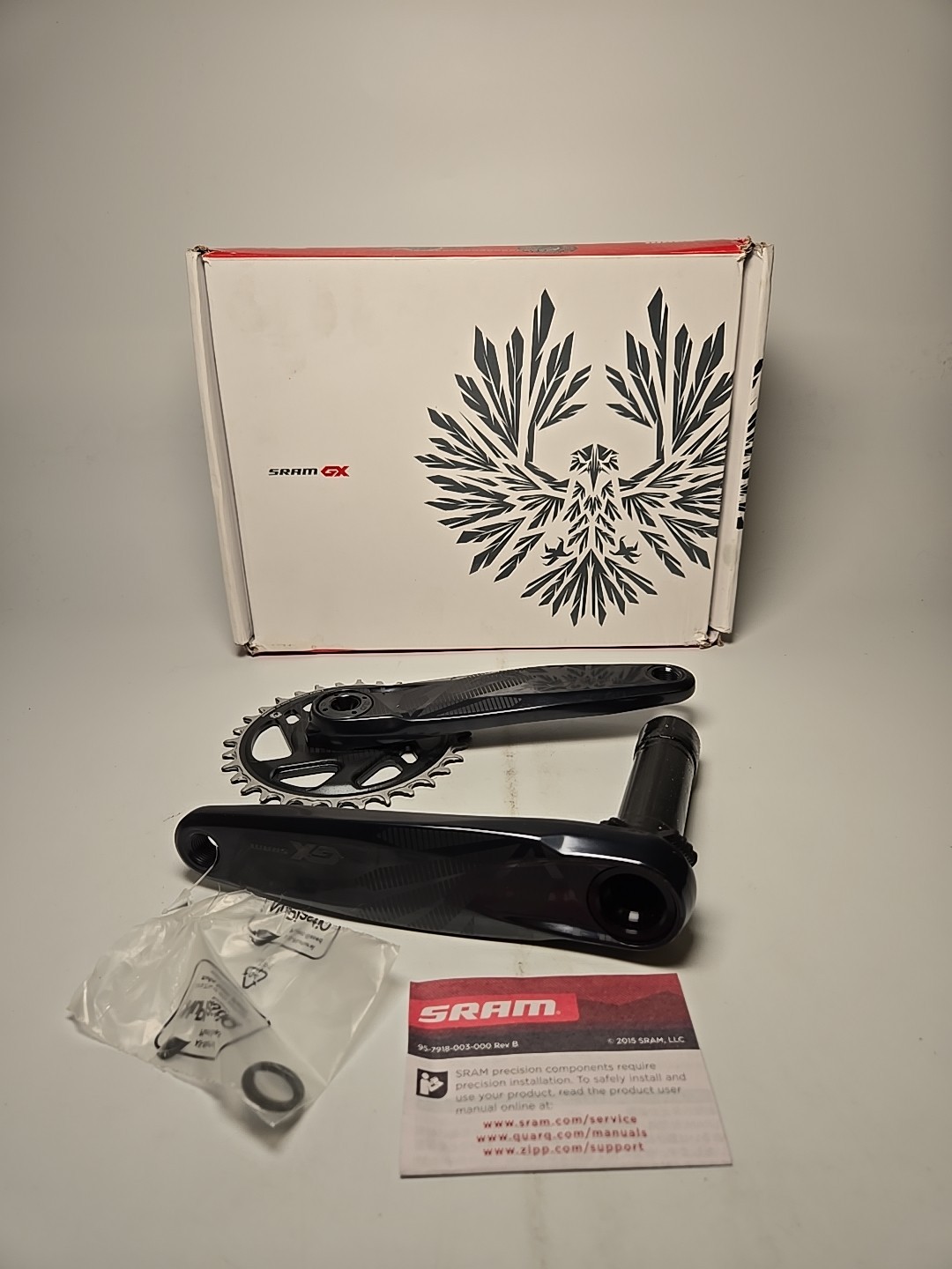 SRAM GX Eagle Boost Crankset – 175mm 12-Speed 32t Direct Mount Dub Spindle Lunar