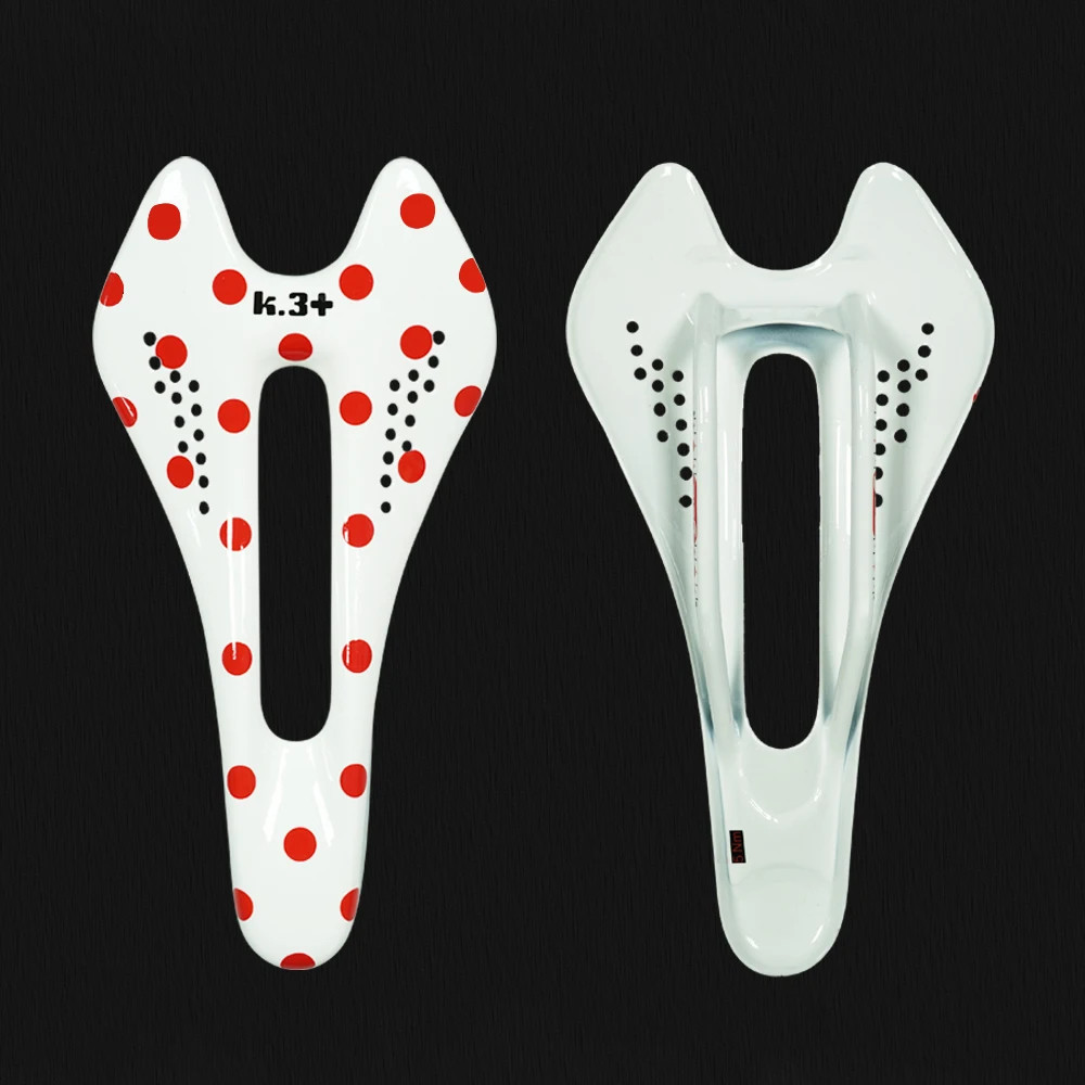 Carbon Fiber Bicycle Saddle for Road/MTB Bike 122/132mm 7x9mm Glossy Front Seat