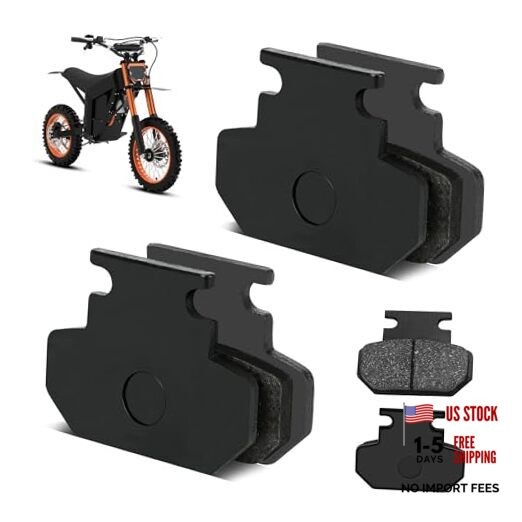 Rear Disc Brake Pads Compatible with Tuttio soleil 01 Tutti Rear Brake Pad