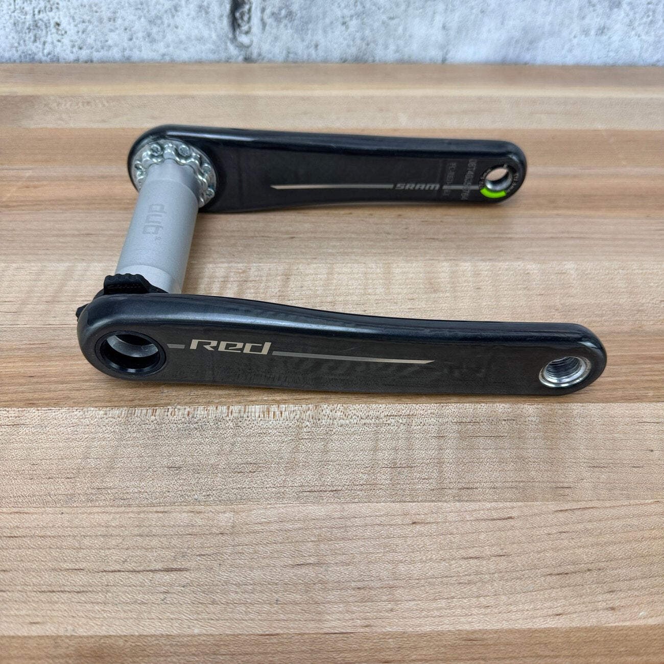 Light Use! SRAM Red AXS E1 172.5mm 48/35t 8-Bolt Crankset Crank Arms DUB Spindle