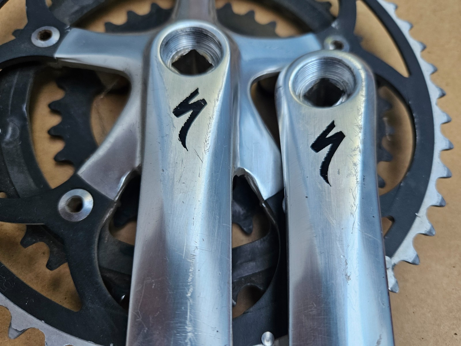 Specialized Triple Road Touring Crankset 170mm 52/42/30 S Crown Square Taper
