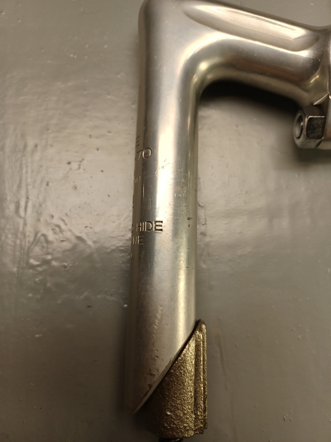 Sakae Royal-70 Super Duralumin 22.2mm Quill Stem 25.4mm Clamp Orig SR Wedge
