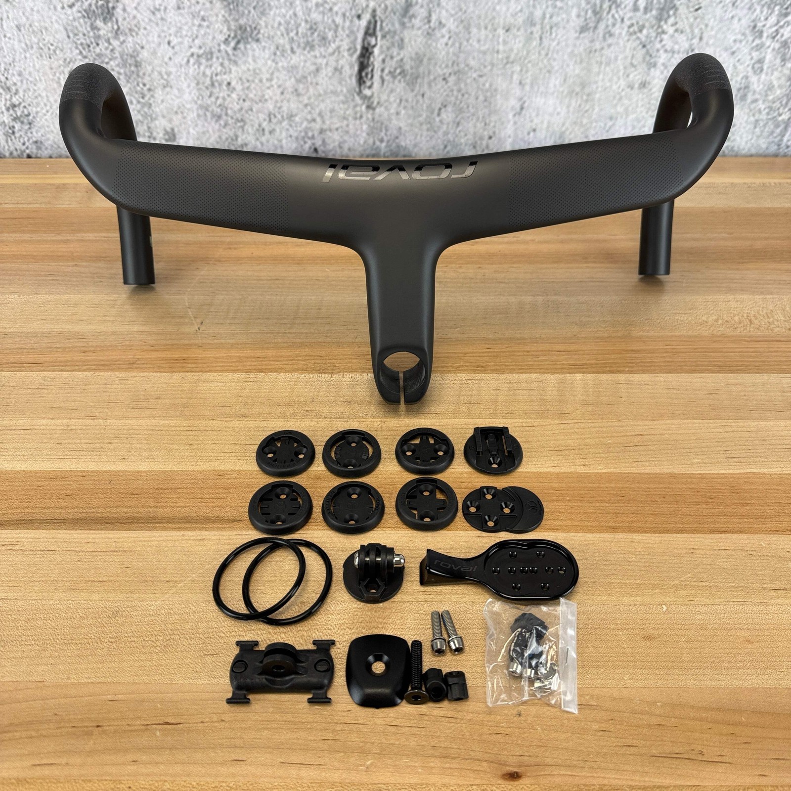 New! Roval Rapide Cockpit 38cm Integrated Carbon Bike Handlebar MSRP $699.99