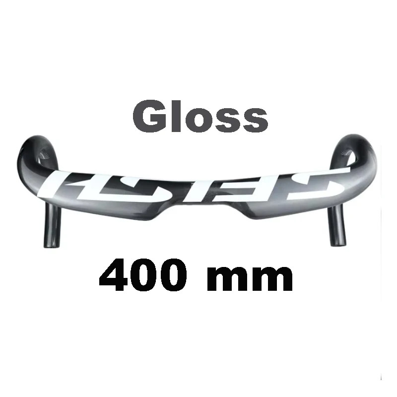 Carbon Road Bike Bent Handlebar 380-440mm Internal Routing Bicycle Drop Bar