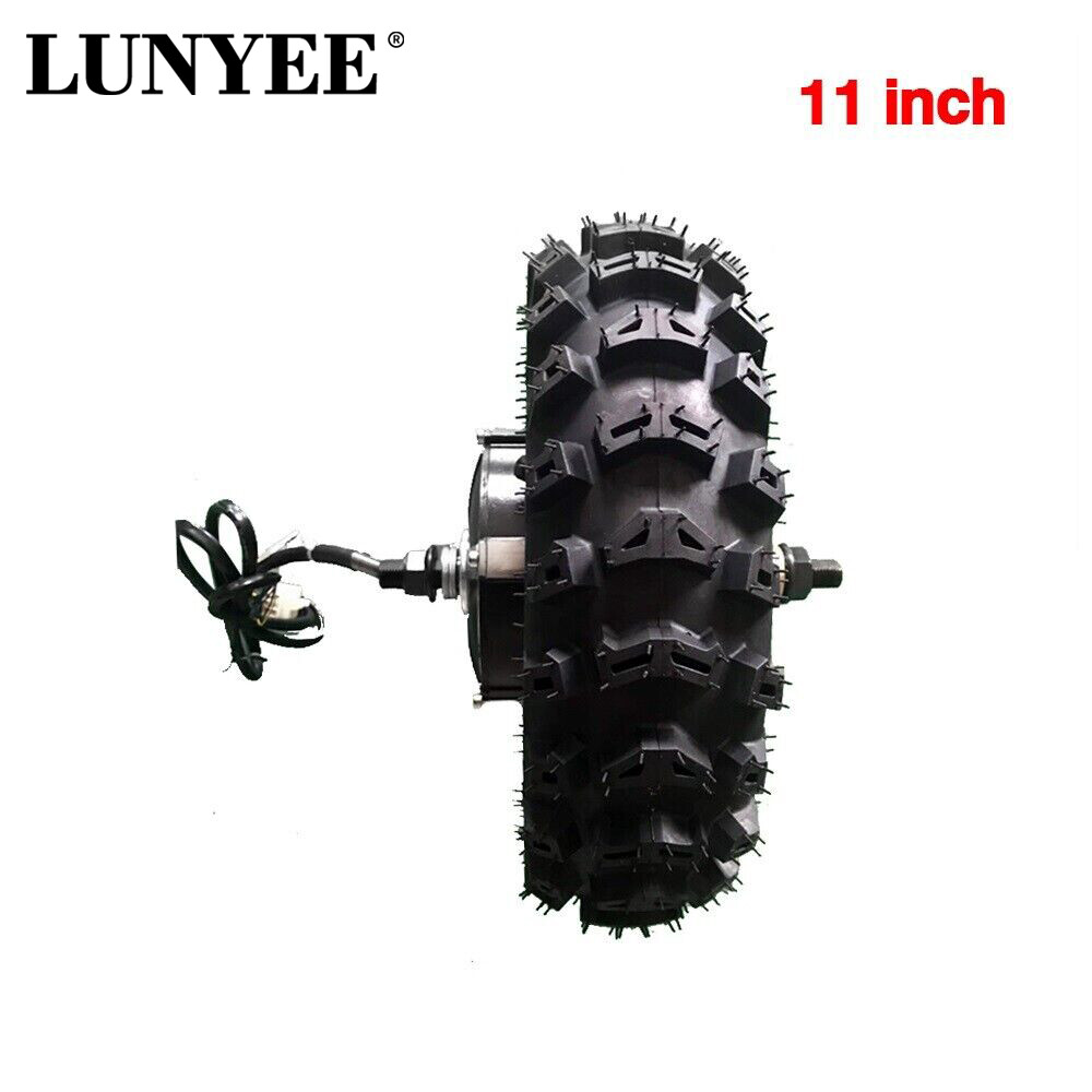 10/11inch Wheel Electric Wheelbarrow Hub Motor Off Road Tyre Geared LYMotor