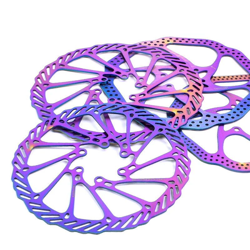 Colorful Mountain Bike Hollow Disc Brake Disc Electric Bicycle Brake Rotor 120/1