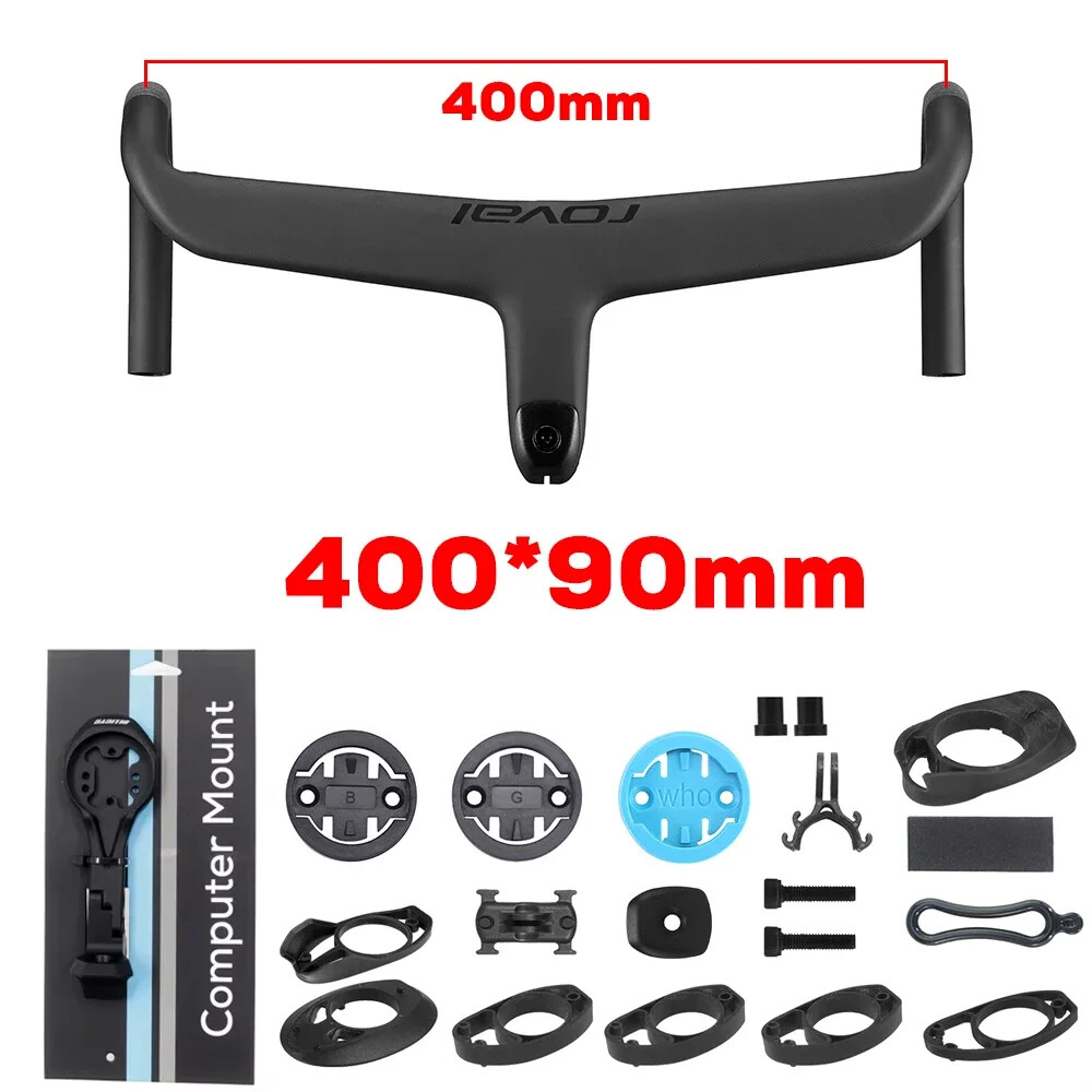 Full Internal Cable Routing Road Bicycle Handlebar Carbon Cockpit Di2 Handlebar