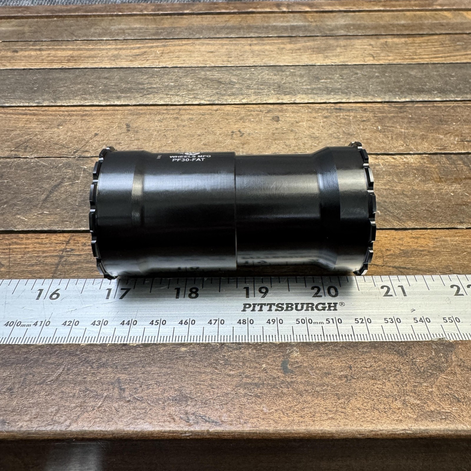 Wheels MFG PF30-FAT Bottom Bracket PF30 Fat Bike 30mm Ceramic BB Black