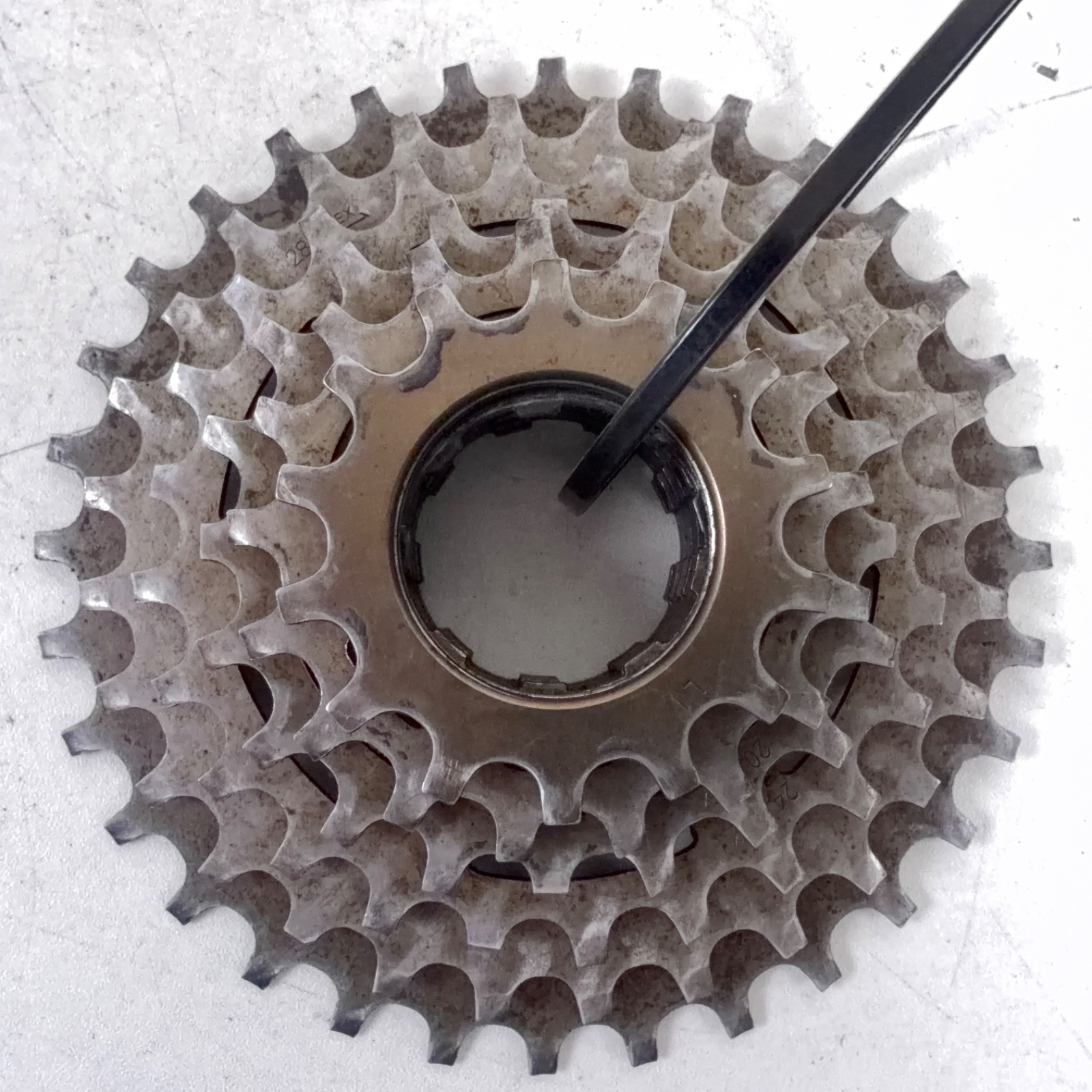 Shimano Vintage Uniglide 6 Speed Cassette 14-17-20-24-28-32 Wide Range