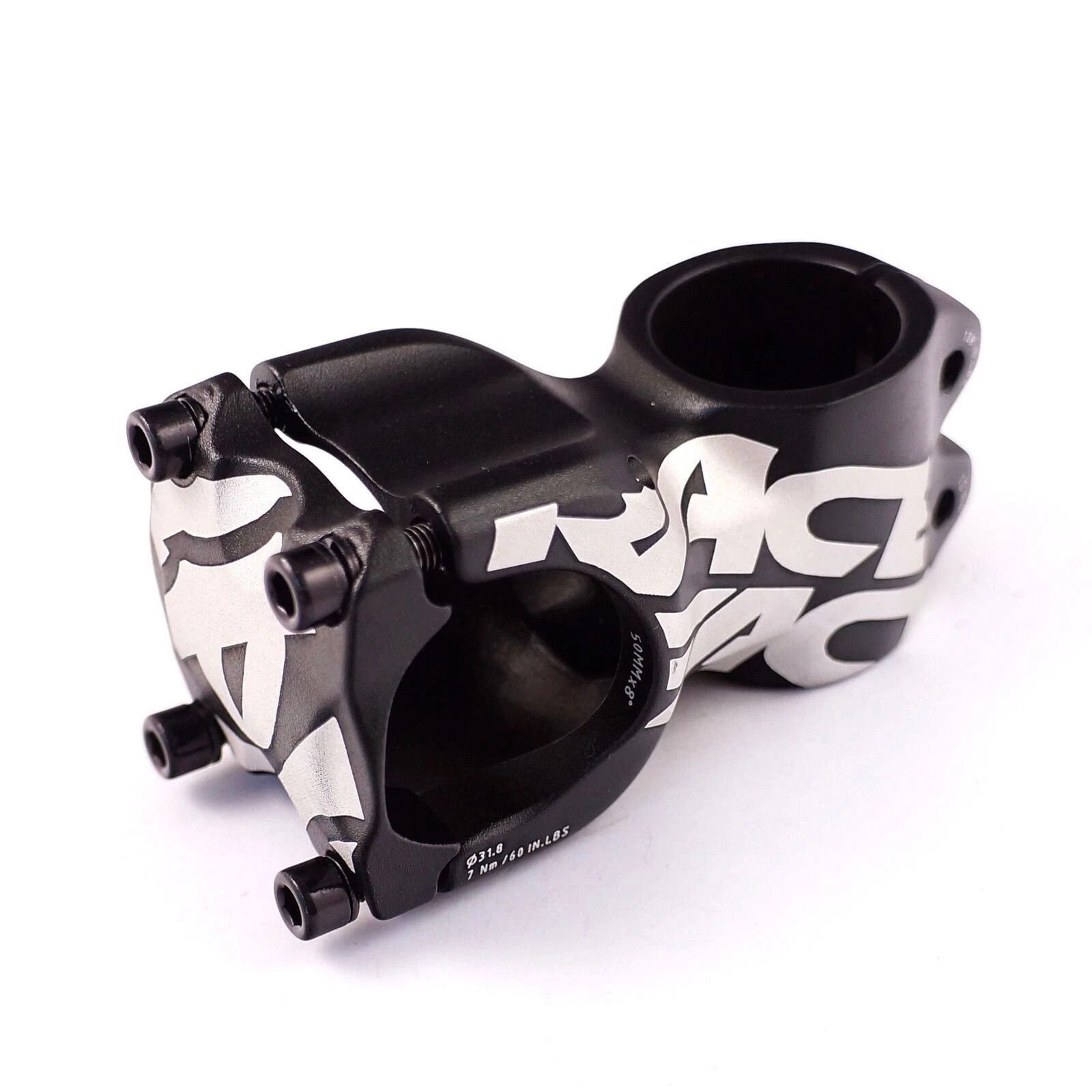 Race Face Chester 31.8 x 50mm Stem +/-8 degree, Black MTB Mountain Bike