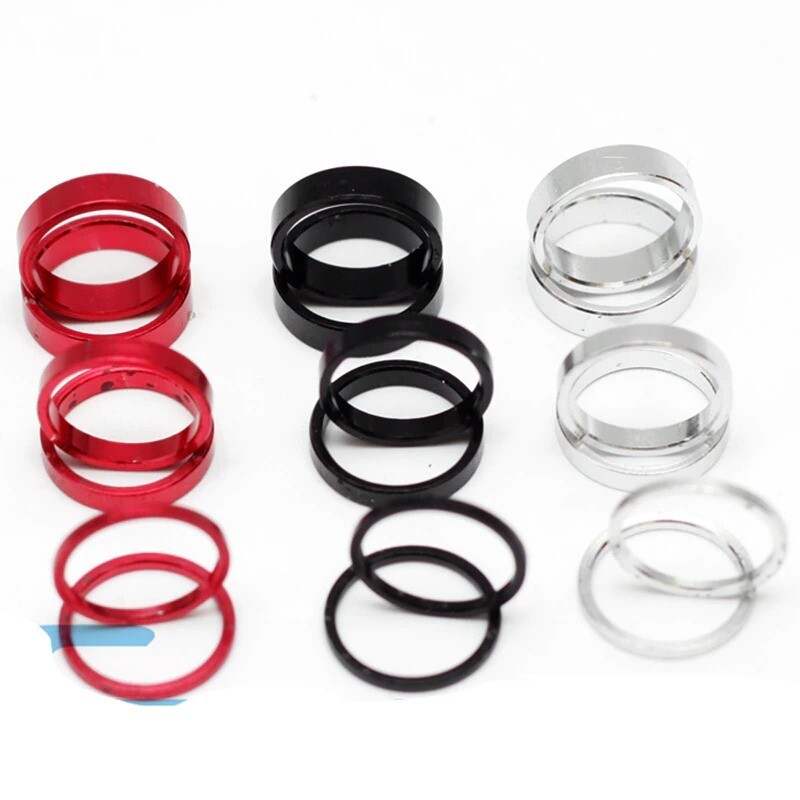 5x Alloy Bike Chainring Bolts Shim Spacer for Bicycle Chainwheel Screws Crankset