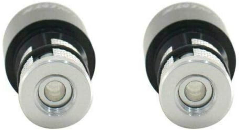 Lightweight Aluminum 20mm Handlebar Extensions with Weather Seals – 1 Pair