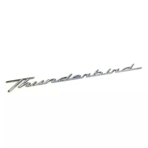 1x Rear Left Driver Replacement for 2002-2005 Thunderbird Emblem Badges Silver
