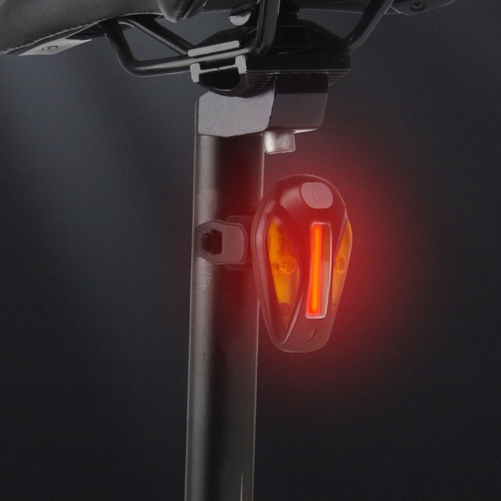 120 Lumen USB Rechargeable Bicycle Tail Light with Waterproof COB LED Technology