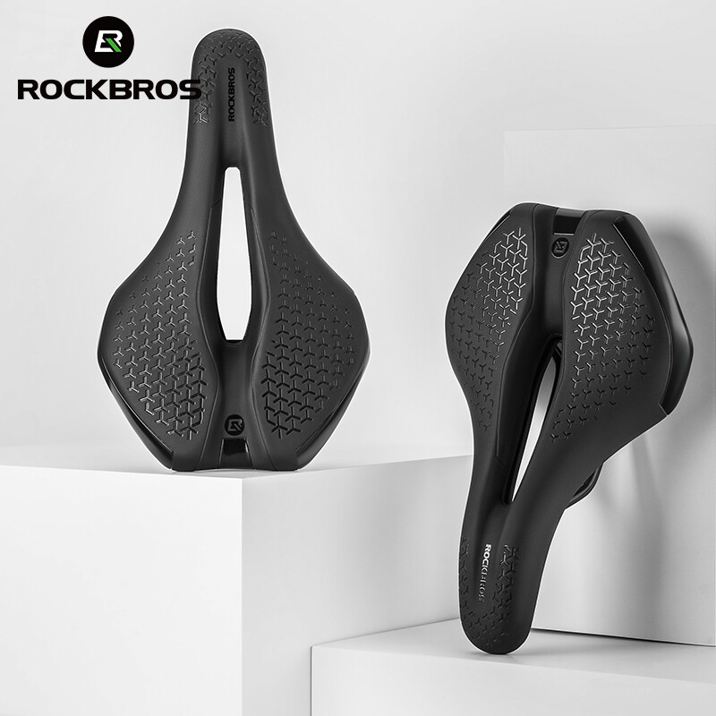 ROCKBROS Bike Saddle Breathable Hollow MTB Road Bike Lightweight Seat Cushion