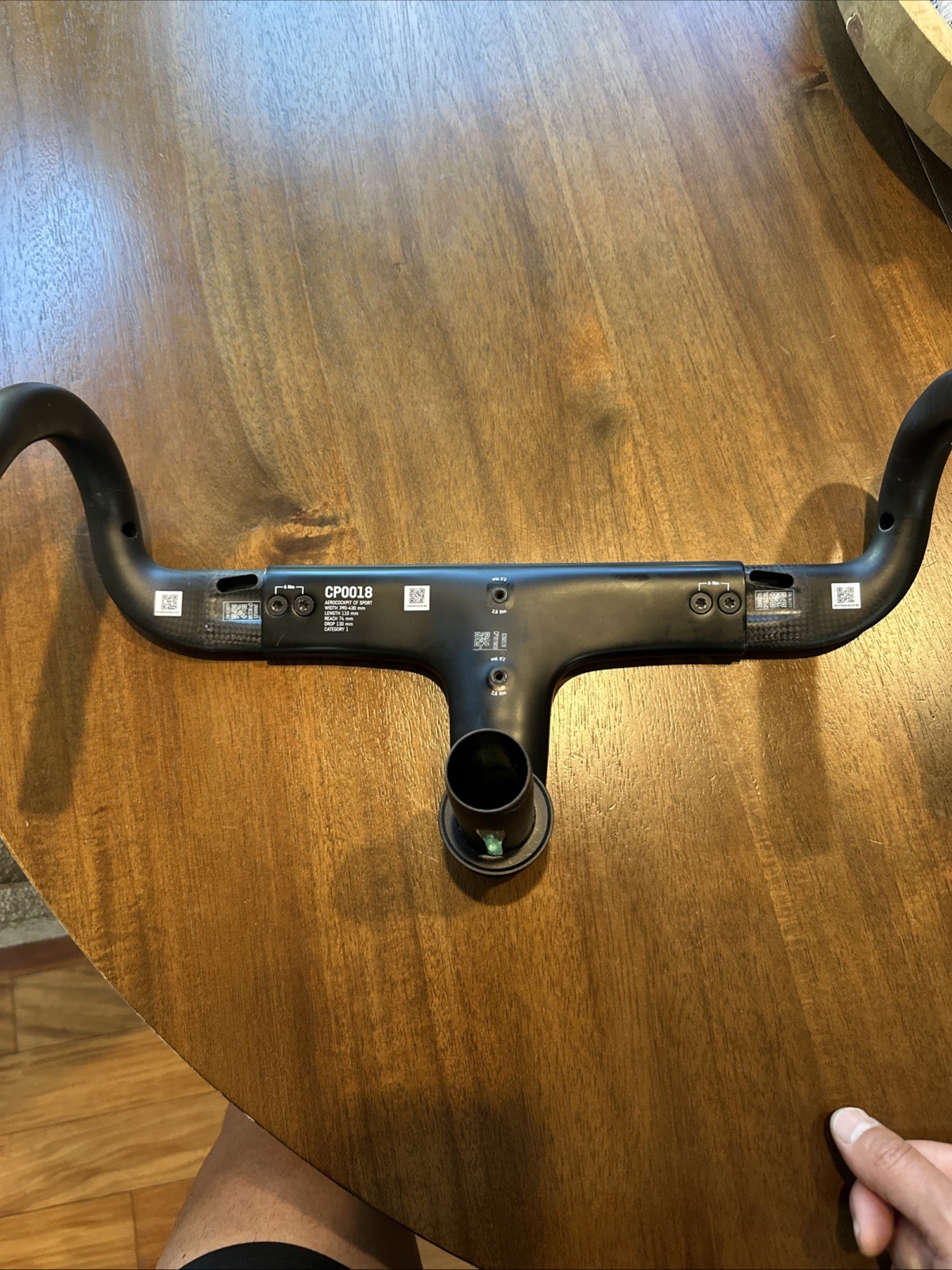 Canyon CP0018 T-Bar Handlebar Stem 110mm With 390-430mm Bars.