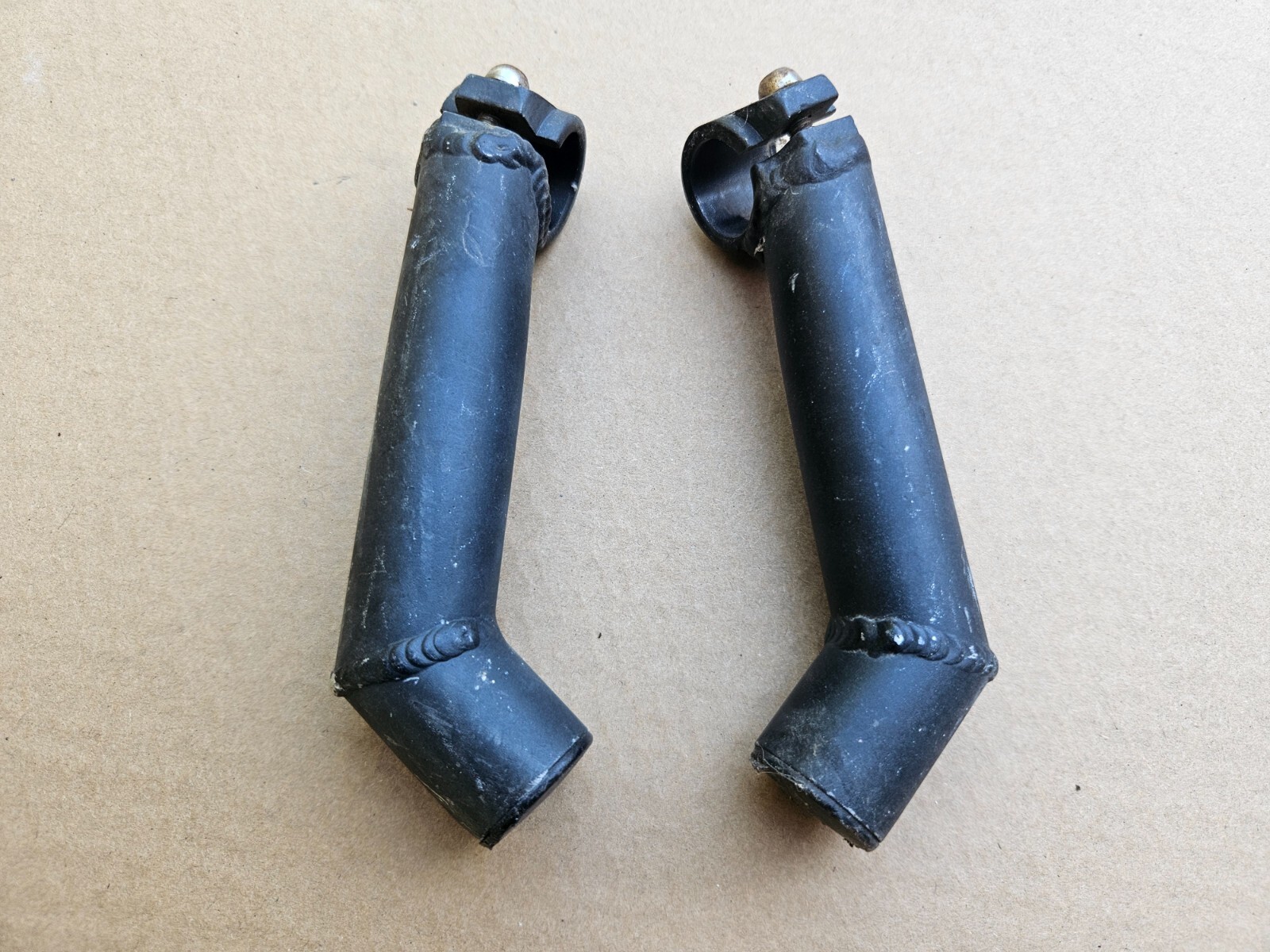 Vintage 90s Marin Oversized Mountain Bike Bar Ends 5″ Long 22.2mm Clamp Black