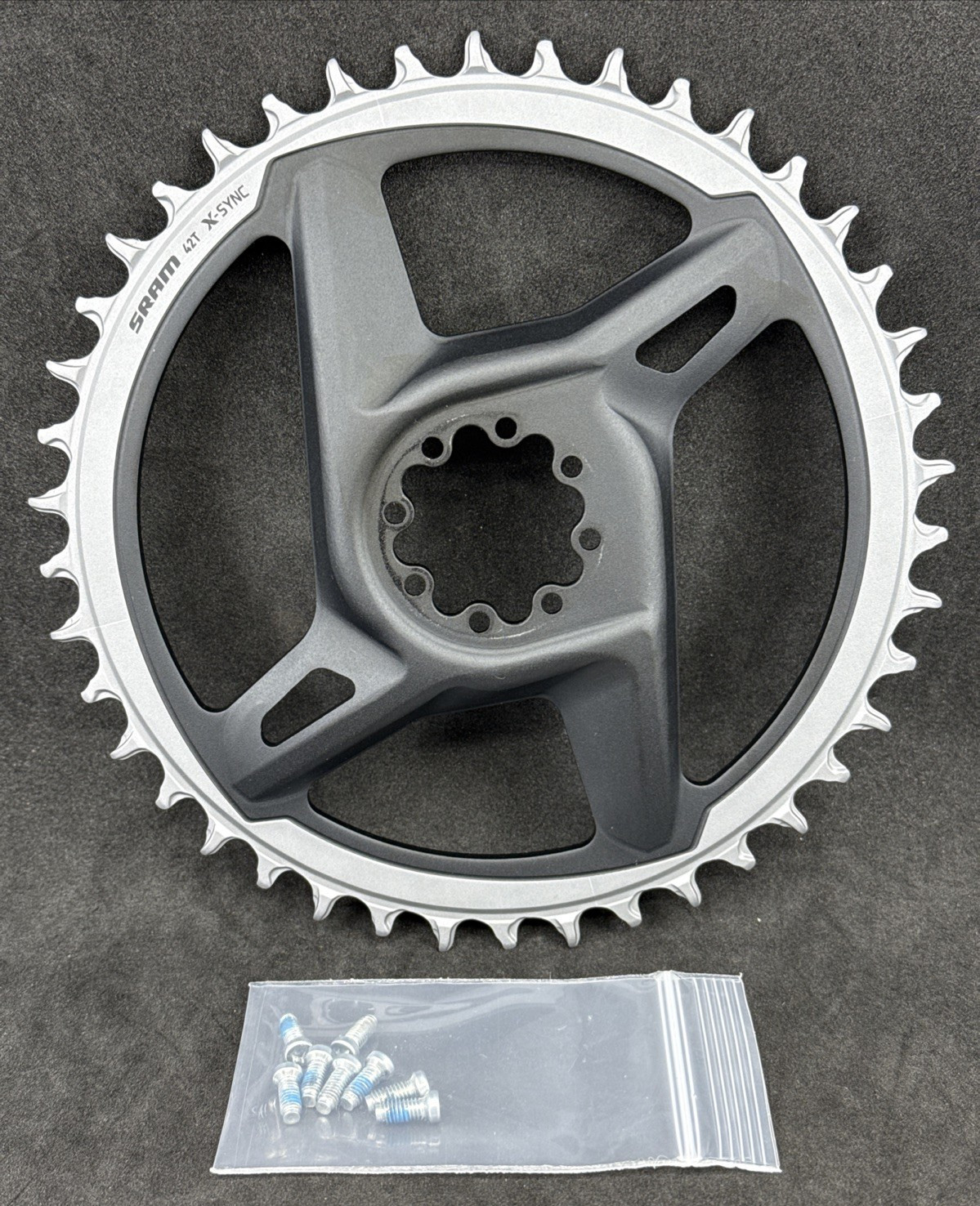 SRAM X-Sync 42-tooth Road 8-Bolt Direct Mount Chainring for 12-Speed RED/Force