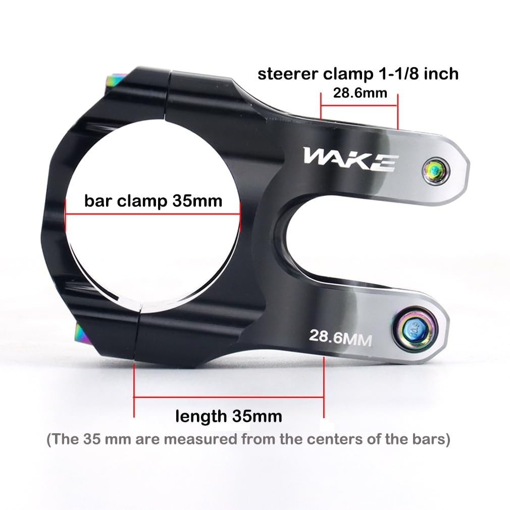 35mm MTB Stem – 35mm Clamp for Mountain Bike, e-MTB, Downhill, Gravel Riding