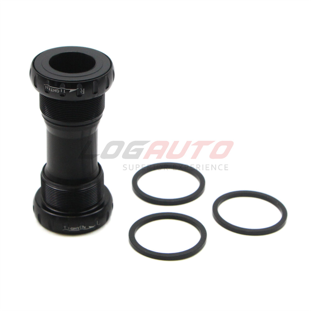 68mm / 73mm Bike Bottom Bracket Threaded MTB Road Hollowtech Bearing W/ 3 Spacer