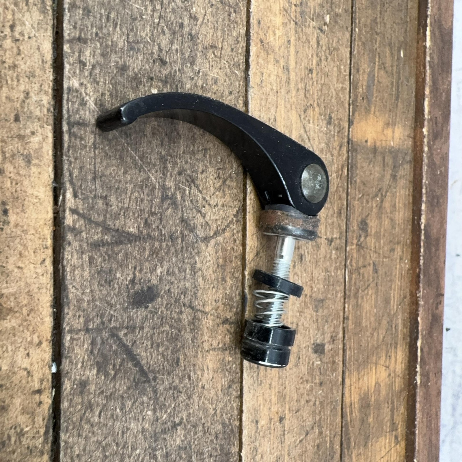 Vintage Haro Seatpost Clamp MounTain BikeQuick Release Skewer Black Alloy 50g
