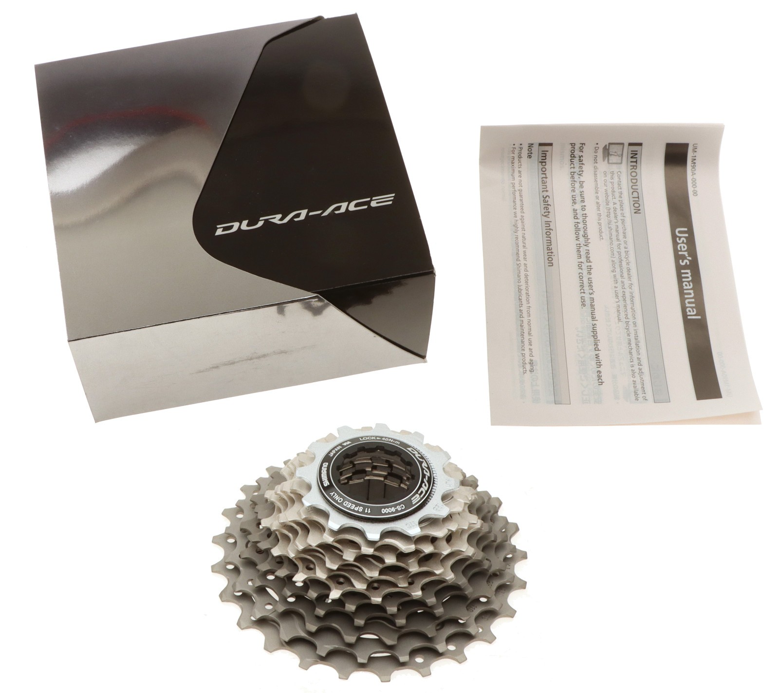 Shimano Dura-Ace CS-9000 Cassette 12-25T HG-EV 11 Speed NOS New