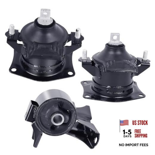 Engine Motor Mount Set 3PCS Compatible with 2007-2009 2007-2013 Acura MDX 3.7L