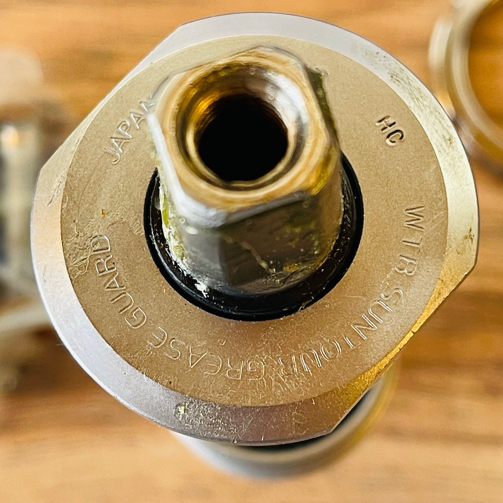 NOS Vintage Suntour XC Pro WTB Grease Guard Square Taper Bottom Bracket 125mm