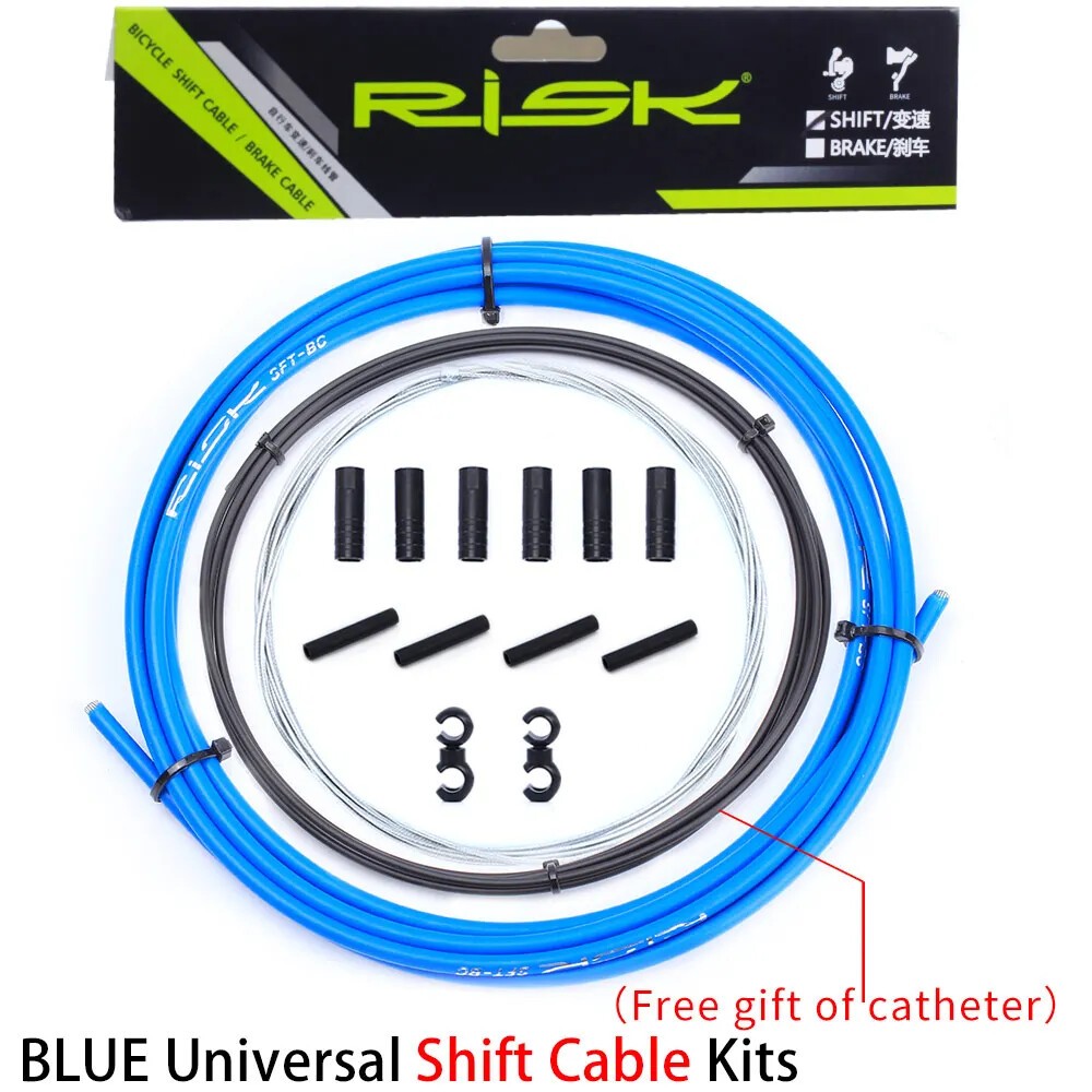 Bicycle Brake Cable Set 4/5MM Brake Housing Shift Cable Brake Cable 3M Housing