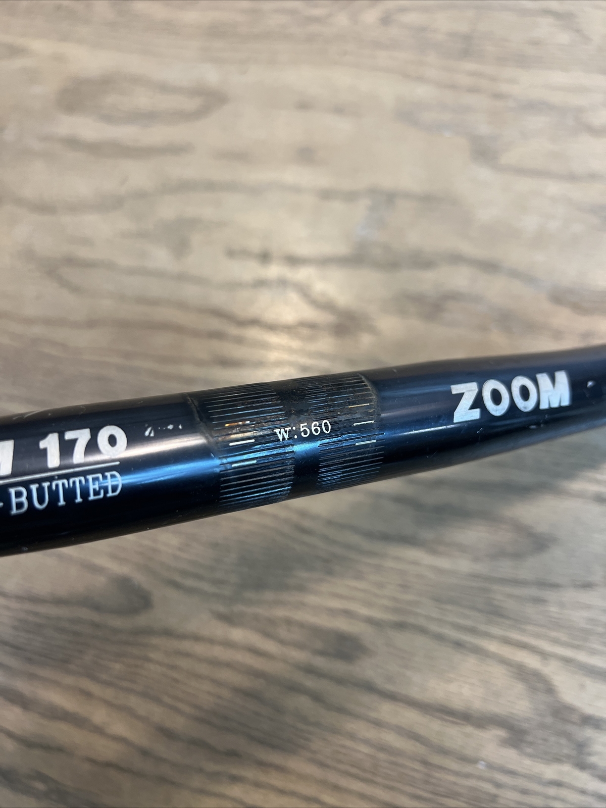 Zoom 170 Mountain Bike Flat Bar Handlebar 25.4mm 560mm Black