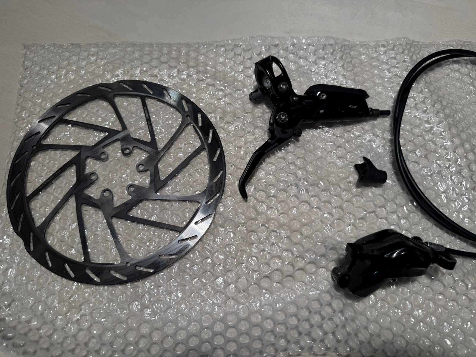 SRAM Code RSC Right Rear Brake & HS2 200mm Rotor, 1525mm usable Hose