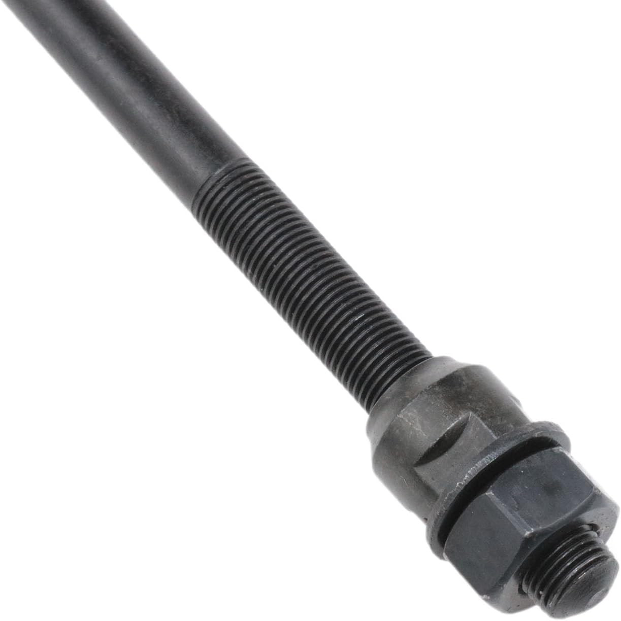 Gold Steel Bicycle Axle 154Mm/6.06Inch Multi-Speed Front Hub Axle 3/8Inch Bicycl