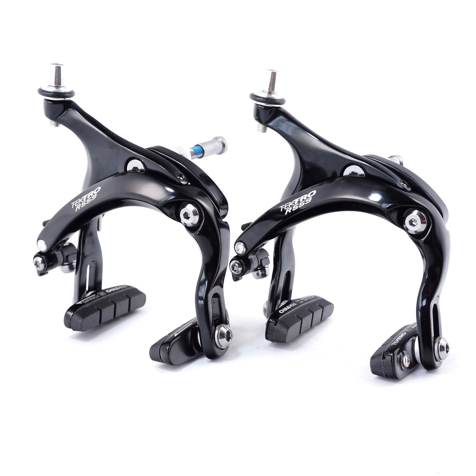 Tektro R559 Long Reach Caliper Brake 55-73mm RECESSED Nut F+R Silver / Black