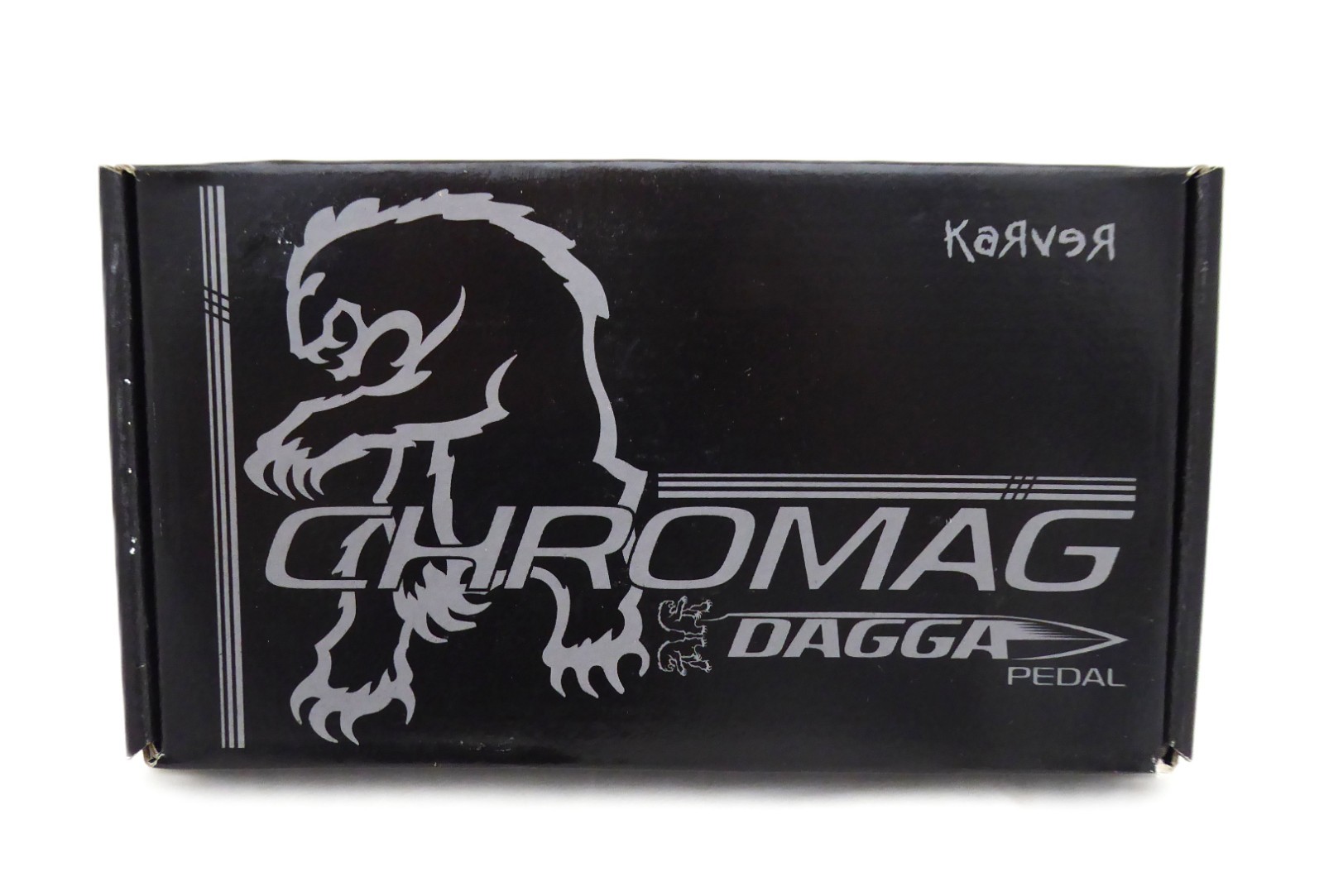 Chromag Dagga Platform MTB Mountain Bike Pedals – Silver