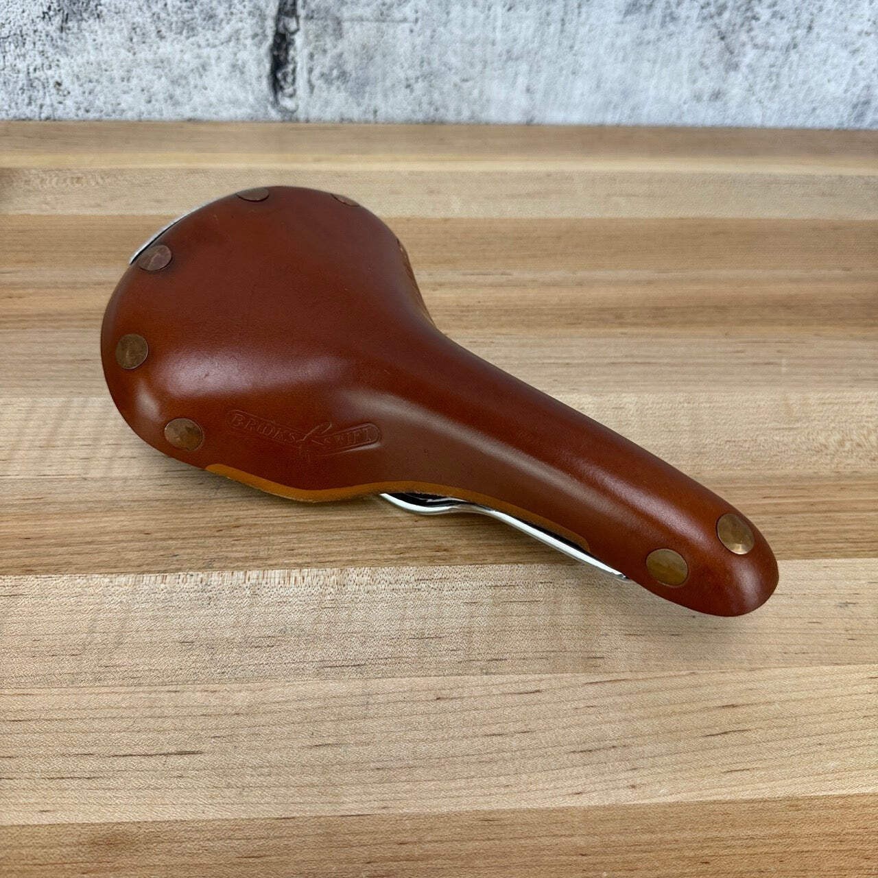 New! Brooks Swift Honey 7x7mm Steel Rails 153mm Bike Saddle MSRP $220