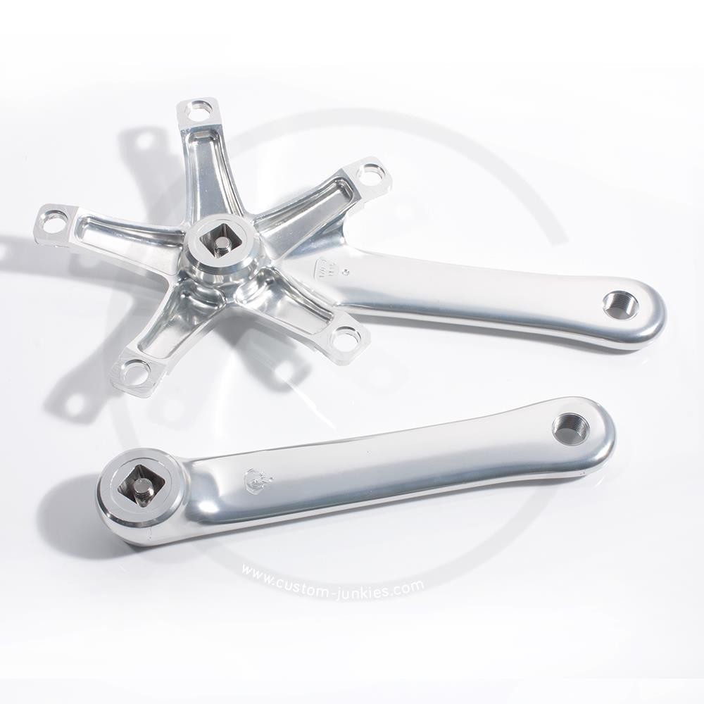 Miche Primato Advanced Pista Crank Arms | silver | 165mm or 170mm