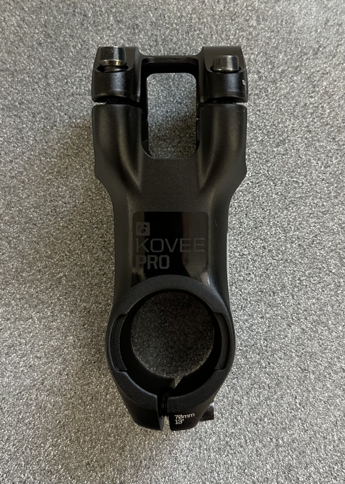 Bontrager Kovee Pro 35 Blendr Stem – 13 deg. x 70mm, Black *OE*
