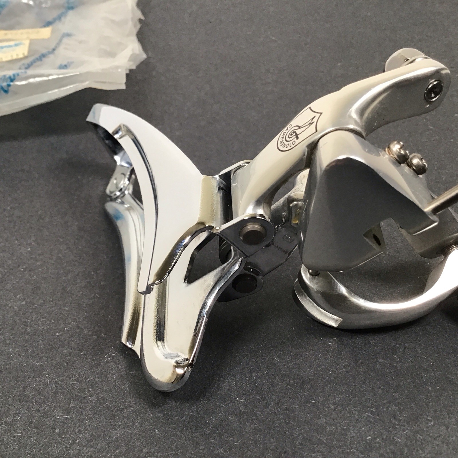 Campagnolo Record O.R. Off Road Front Derailleur 28.6-33mm Vintage MTB Klein Fat