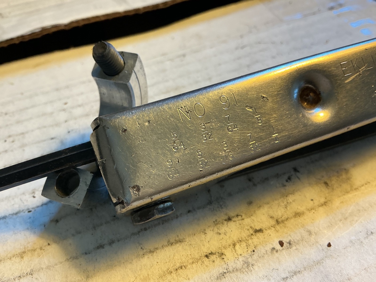 DK seat-clamp (removed from ‘85 Kuwahara Lightning) 25.4mm. Original bolts