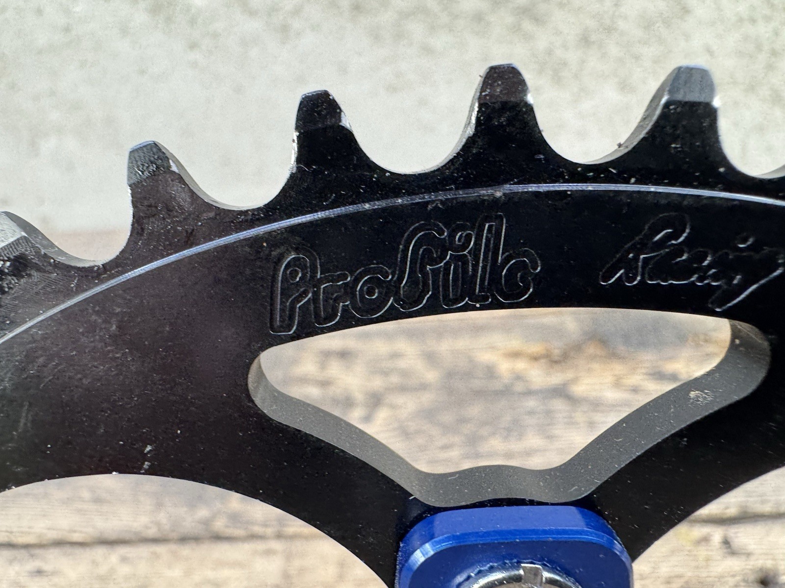 Bullseye Profile 45t Spider Chainring Bmx Blue Black