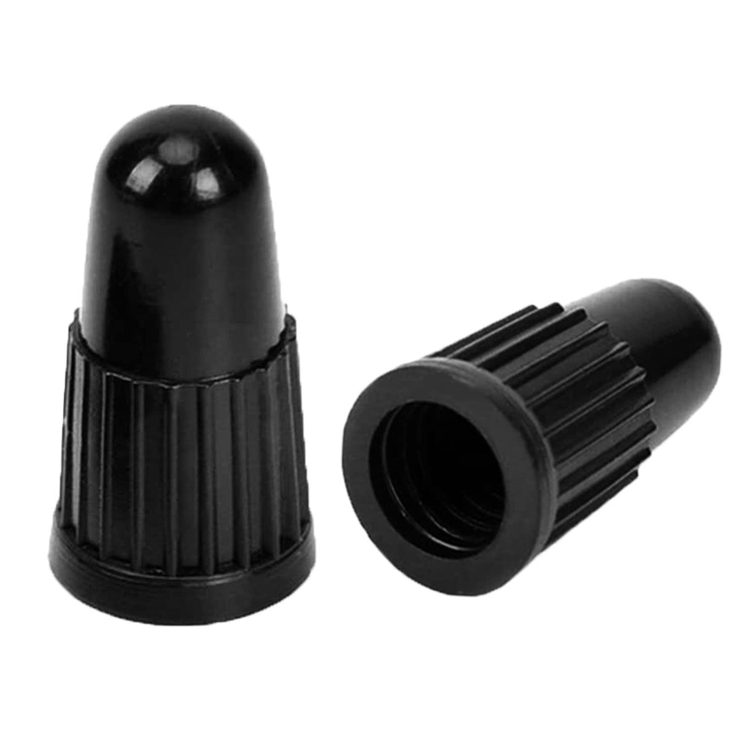 Black Presta Valve caps Plastic Bike presta valve stem caps,