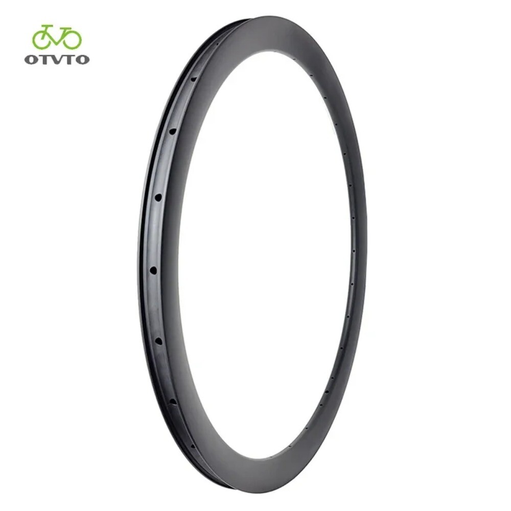 1 Pcs Road Bike Carbon Rim Tubeless Clincher Tubular Disc V-Brake 25mm Width