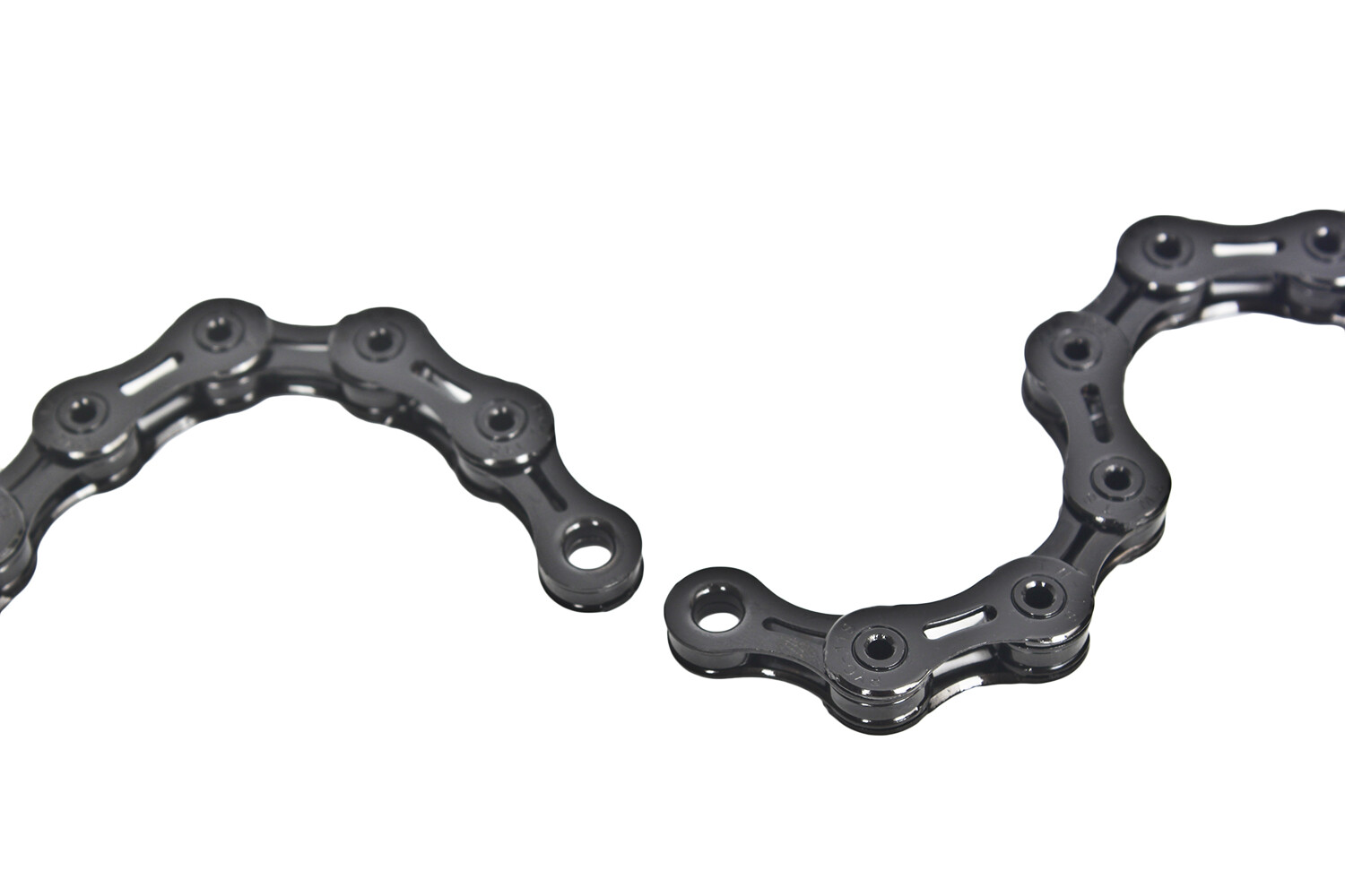 SwishTi Road MTB Bicycle Bike Chains for 11s Shimano/Campagnolo use in Black