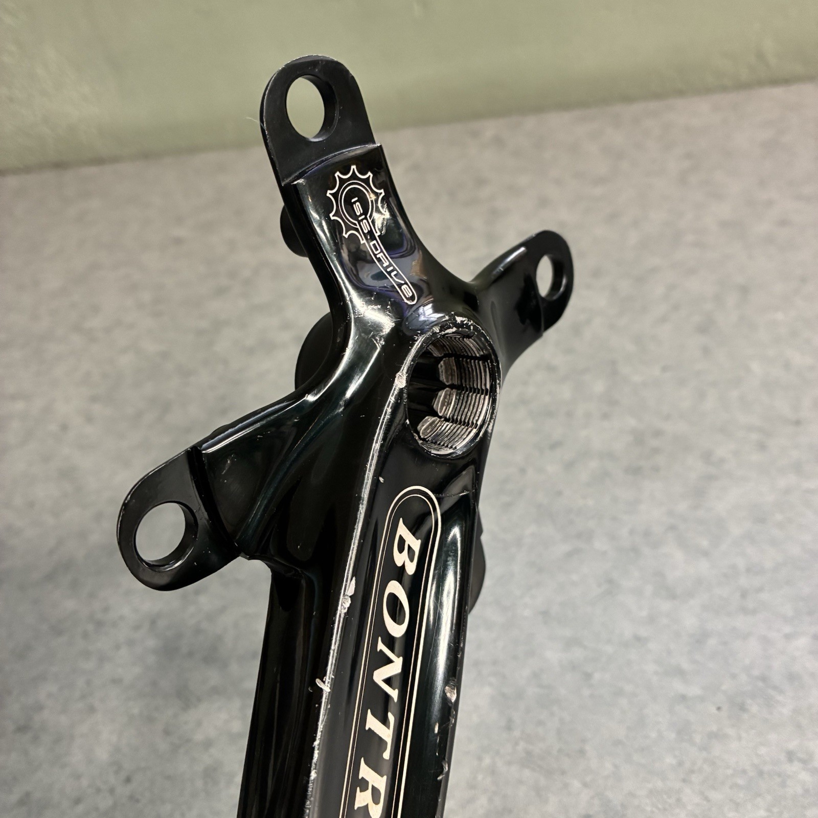 VINTAGE BONTRAGER RACE MTB 175 MM ISIS DRIVE CRANKSET W/ BB 104 / 64mm BCD ARMS