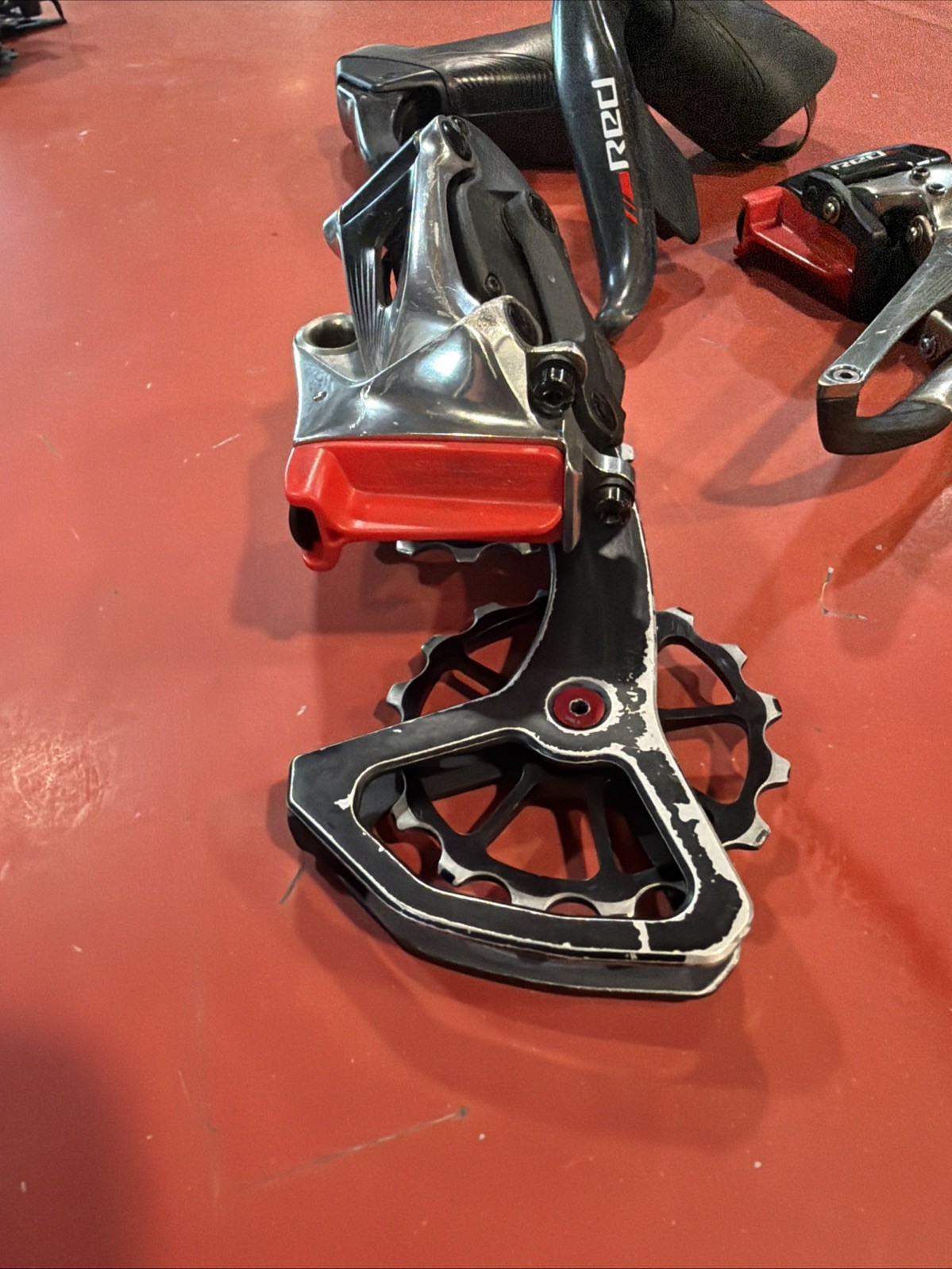 SRAM Red Etap AXS Electronic 11 Speed Groupset Rim Brake Mini Group