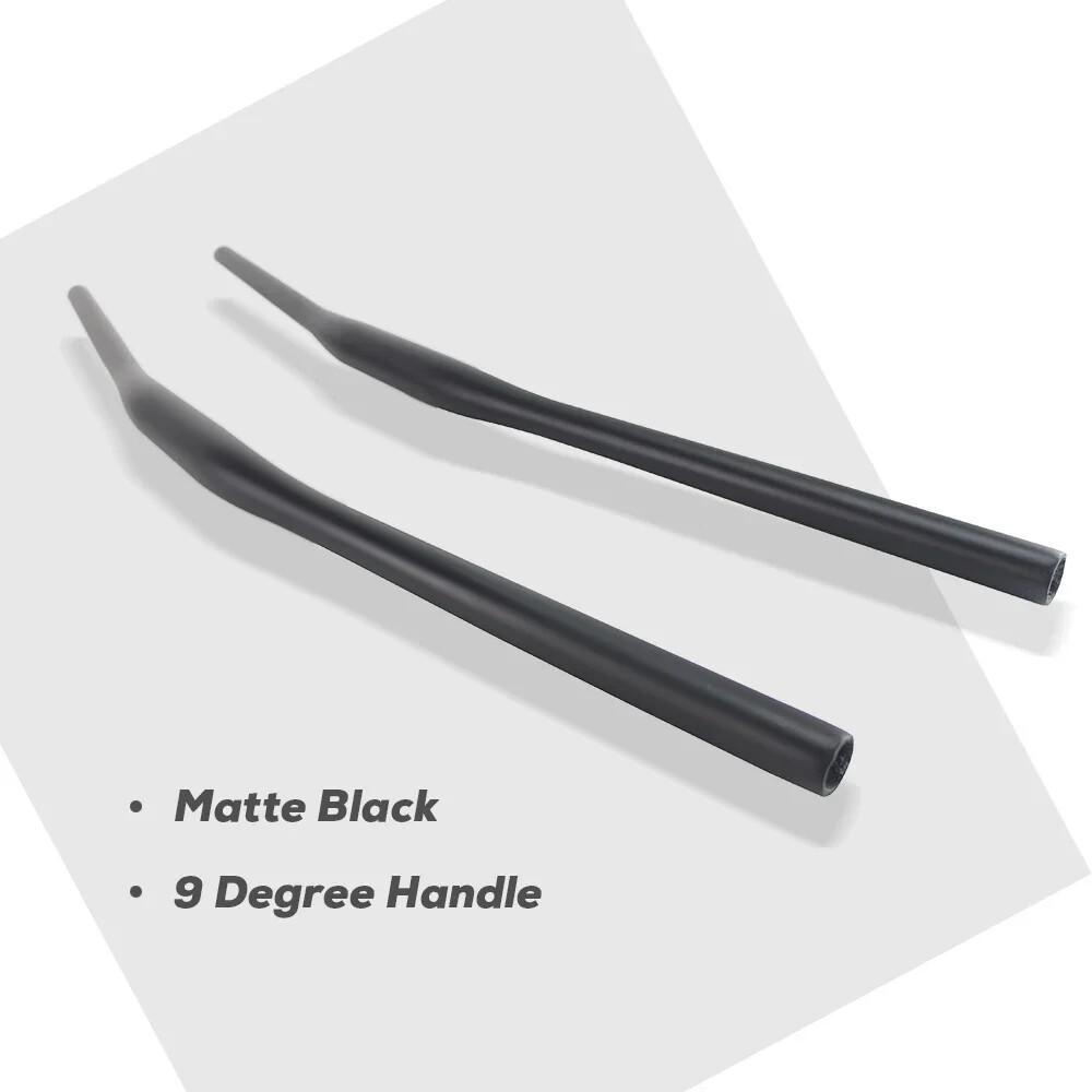 9 Degree Full Carbon Fiber XC Off-Road Racing Flat Handlebar Matte 580-740mm