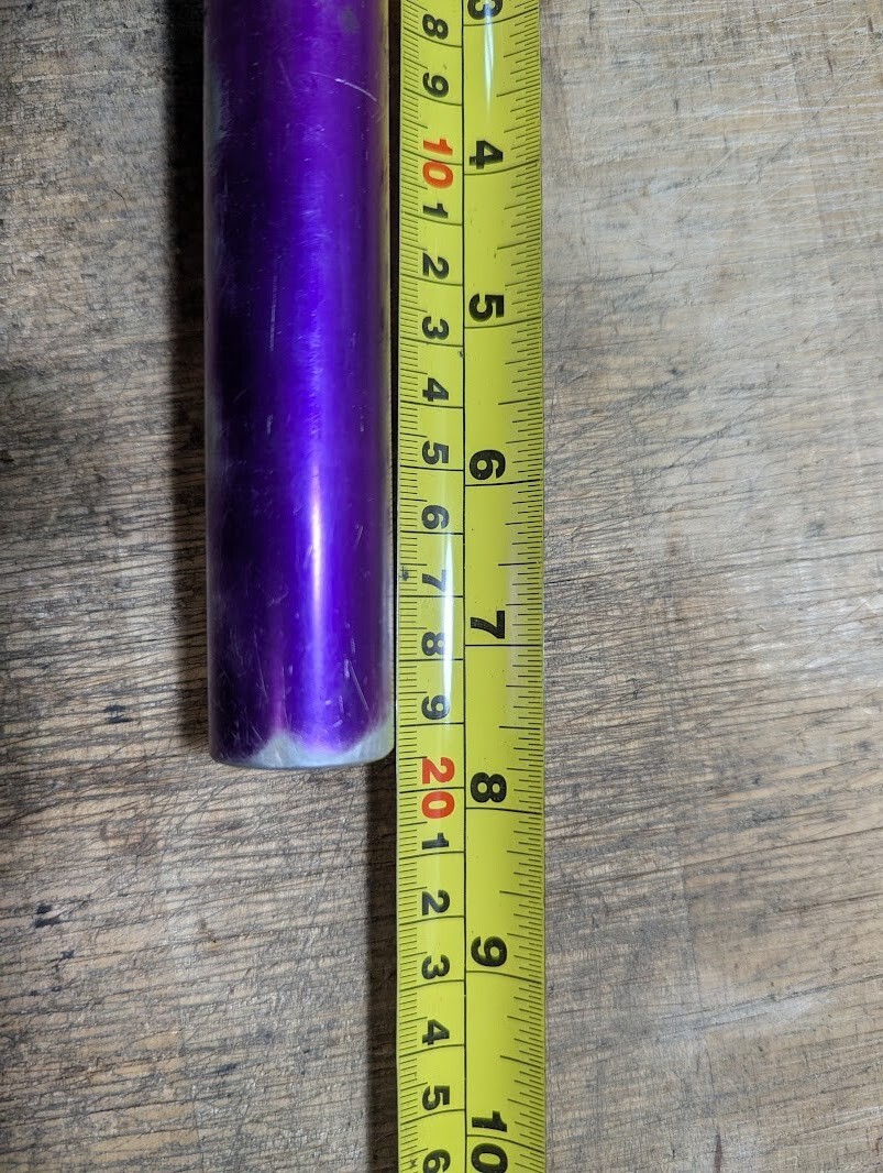 KOOKA 27.2mm seatpost in cool anodize rainbow colour
