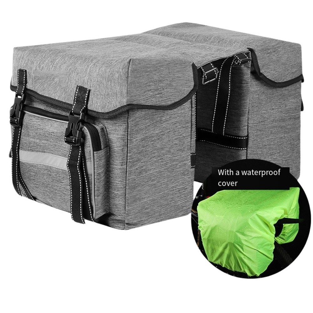 Saddle Bags for E Bikes 25L Weather Resistant Robust Material for Safe Storage