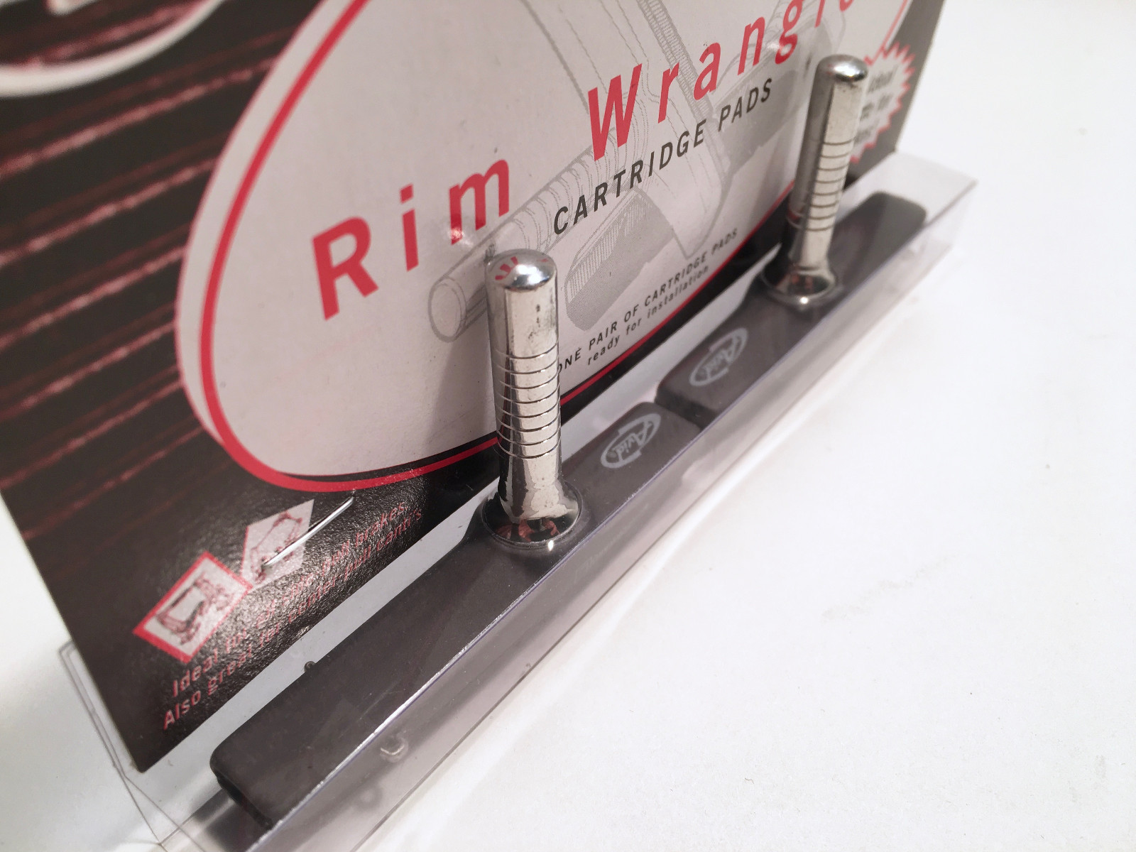 Avid Rim Wrangler cantilever THREADLESS cartridge brake pads, NEW