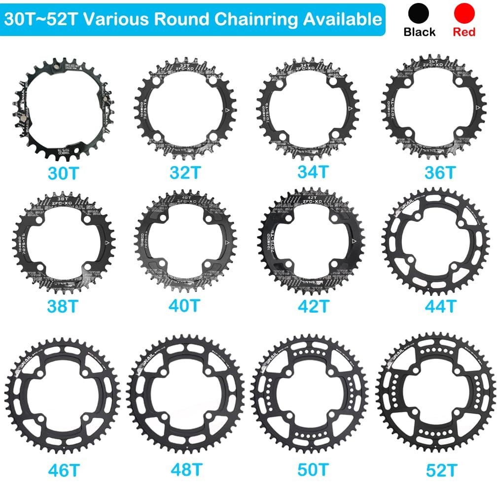Narrow Wide Chainring 30T-52T for 1x Road, Mountain, BMX, Gravel, Ebike – Sprock